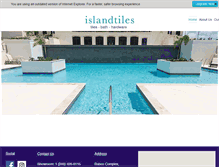 Tablet Screenshot of islandtiles.net